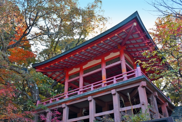 那谷寺の秋の紅葉