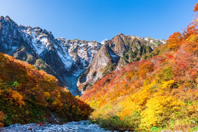 谷川岳の秋の紅葉