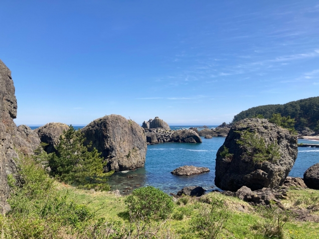 青森県八戸市の種差海岸