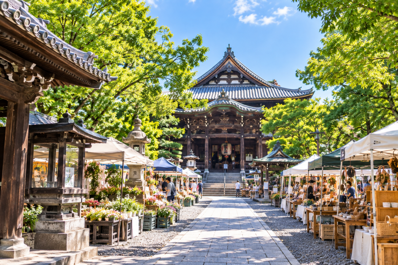 笠寺観音 六の市のイメージ