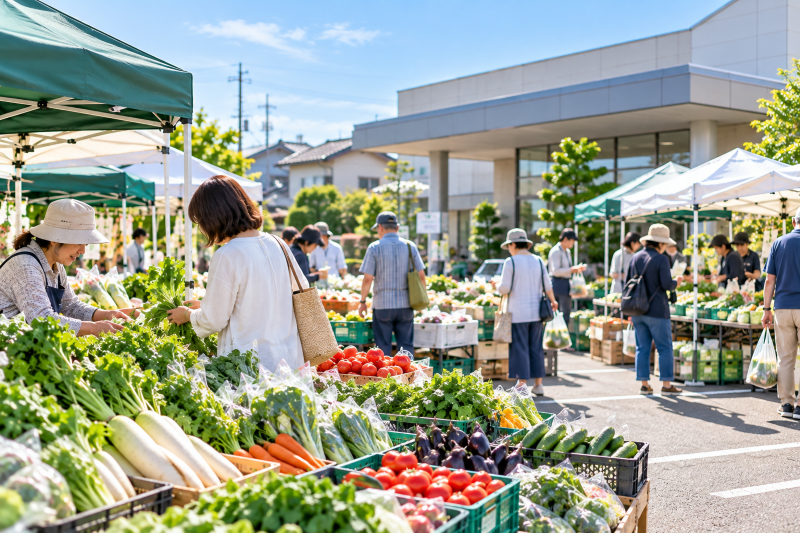 JAみどり桶狭間 土曜朝市会のイメージ