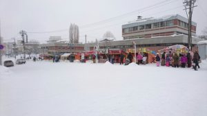 旭川冬まつりの雪像