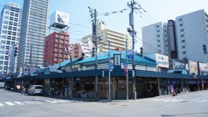 札幌二条市場の北海道グルメ
