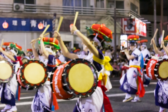 岩手県盛岡市の盛岡さんさ踊り
