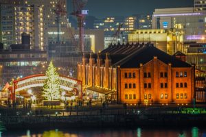 横浜赤レンガ倉庫のクリスマスマーケット