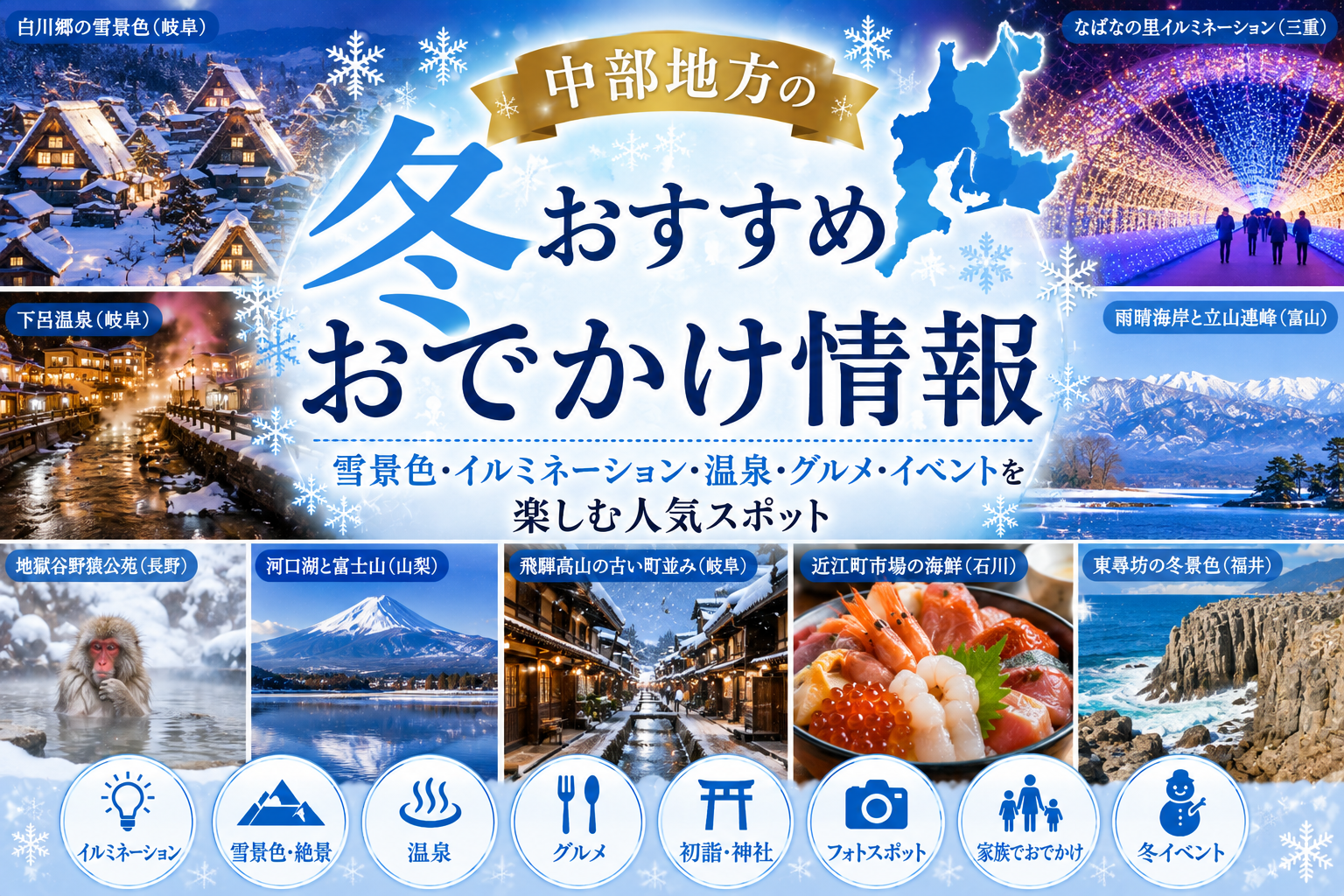 ラグーナテンボスの冬イルミネーション