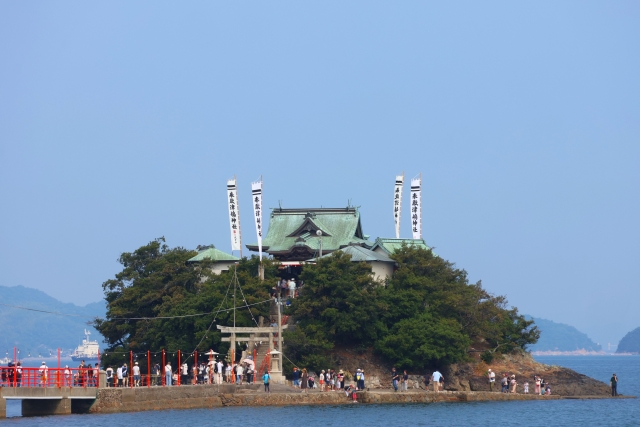 香川県三豊市の津嶋神社夏季大祭